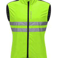 Men's Sleeveless Cycling Vest Summer Navy Black Orange Solid Color