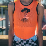 Mesh Breathable Quick Dry Cycling Sleeveless Top