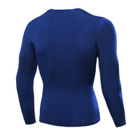 Mens Compression Under Base Layer Top Long Sleeve