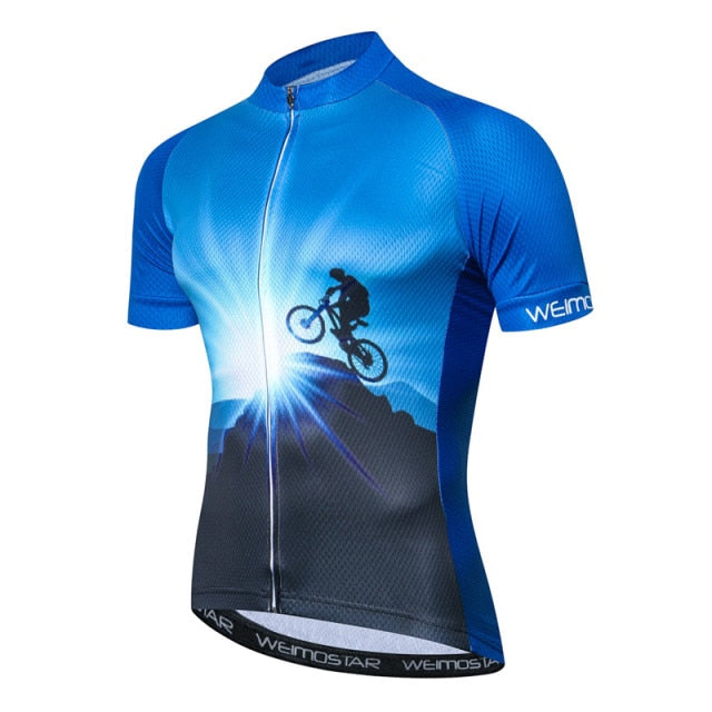 Men Pro Team Bike Clothing Breathable Cycling Jersey