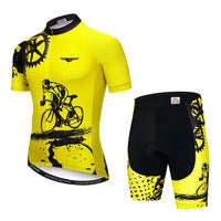 Pro Team Cycling Jersey Set Men Mountain Bike Clothing