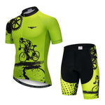 Pro Team Cycling Jersey Set Men Mountain Bike Clothing