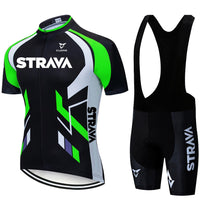 Team STRAVA Cycling Jerseys