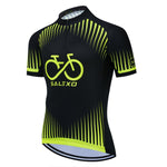 Fluorescent green Cycling Jersey Set Summer MTB Cycling Clothing