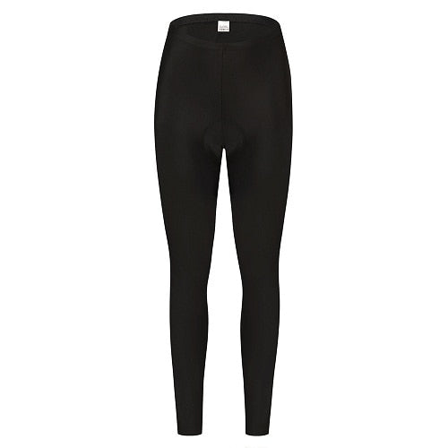 Women's Quick Dry Black Cycling Pants Lycra Bicycle Long Trousers