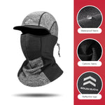 Winter Cycling Cap Headwear Full Face Thermal Fleece