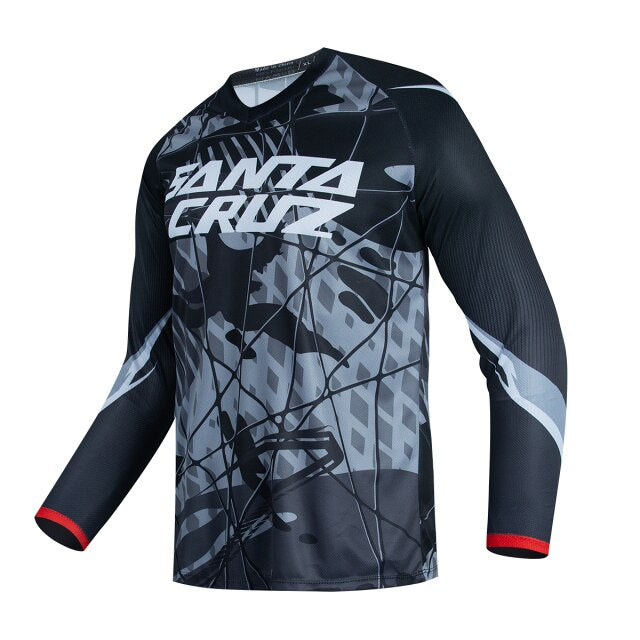 SANTA CRUZ Moto Bicycle Jersey Long Sleeve Cycling Enduro
