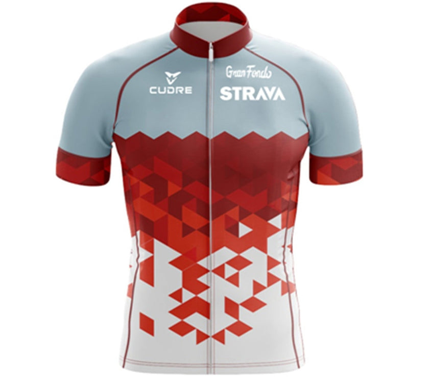 Strava Cycling Jerseys Summer MTB Anti-UV Men Bicycle Jersey Team Bike Jerseys