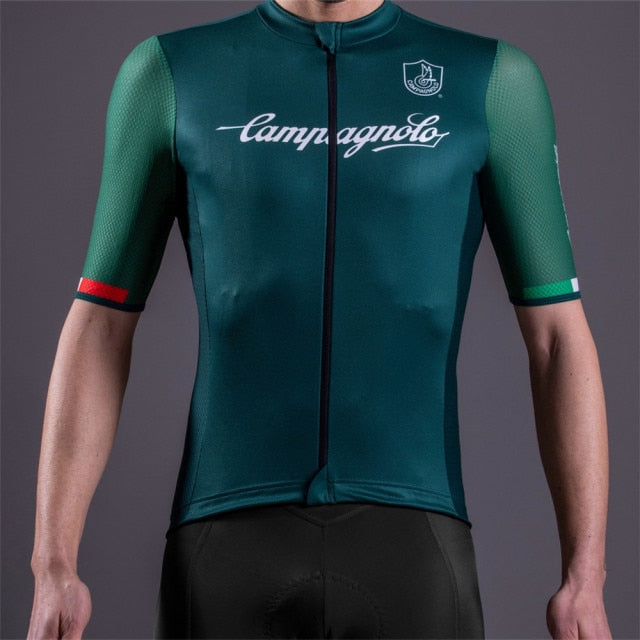 Cam pagnoloing men Summer Short Sleeve Cycling Jersey