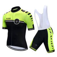 Men Short Bicycle Cycling Sets Quick Dry Bright