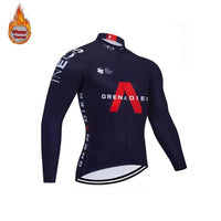 INEOS Grenadier Cycling Wear Winter Cycling Jersey and Shorts Set Thermal