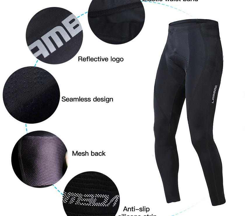 Cycling Wear Set Bike Trousers with 3D Seat Padding