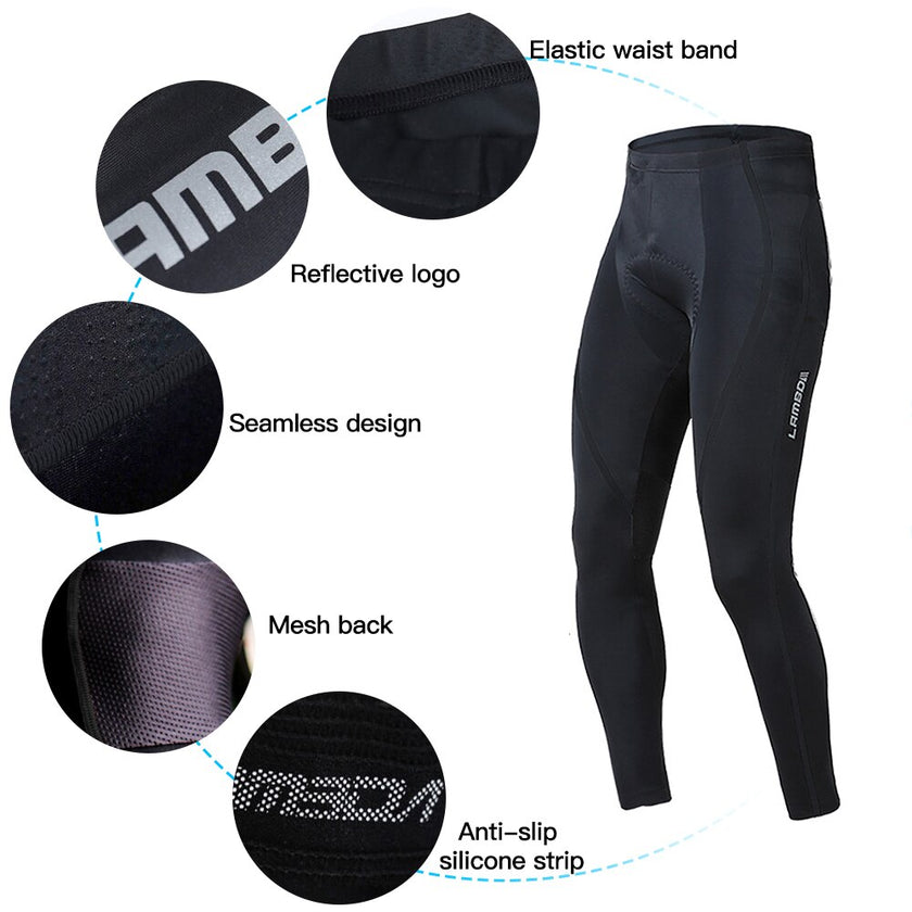 Cycling Wear Set Bike Trousers with 3D Seat Padding