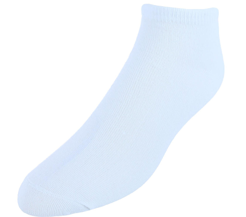 CTM® Men's Quarter Cut Athletic Comfort Socks (5 Pairs)