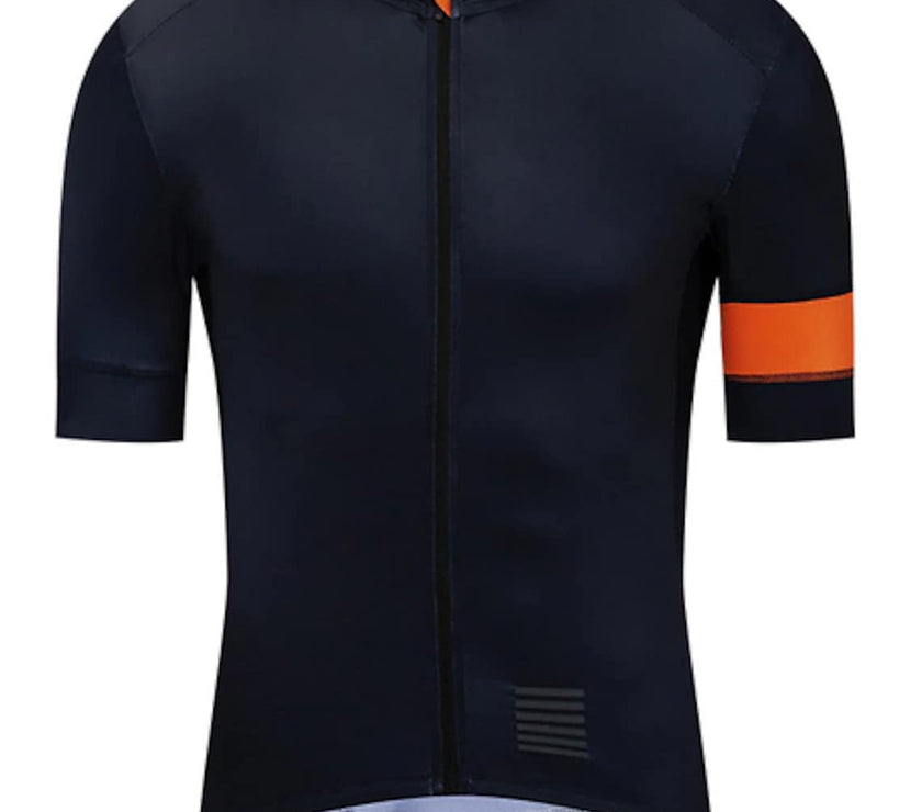 Men's Short Sleeve Cycling Jersey Polyester
