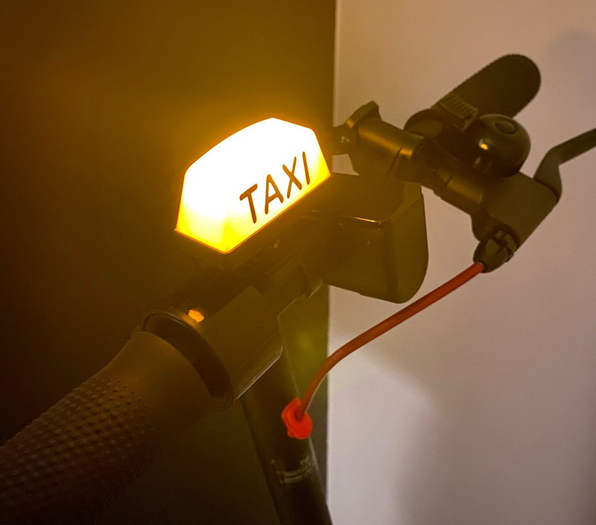 Super cool USB charging motorcycle lamp