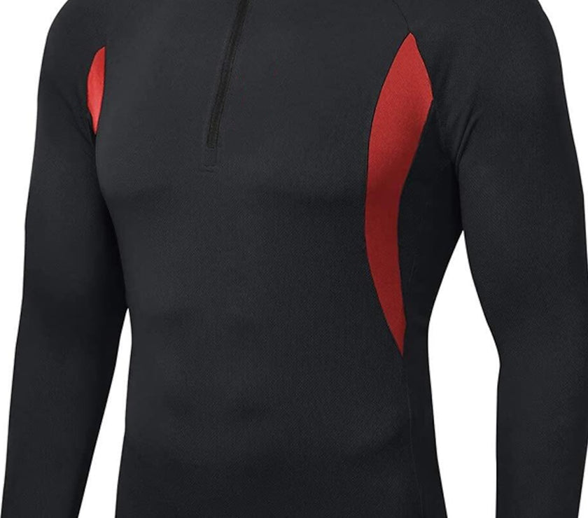 Men's Long Sleeve Cycling Jersey Winter Polyester