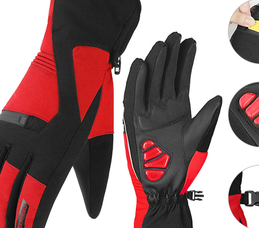 CoolChange Winter Gloves Bike Gloves / Cycling Gloves Waterproof Windproof Warm
