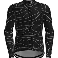 Men's Long Sleeve Cycling Jersey Polyester