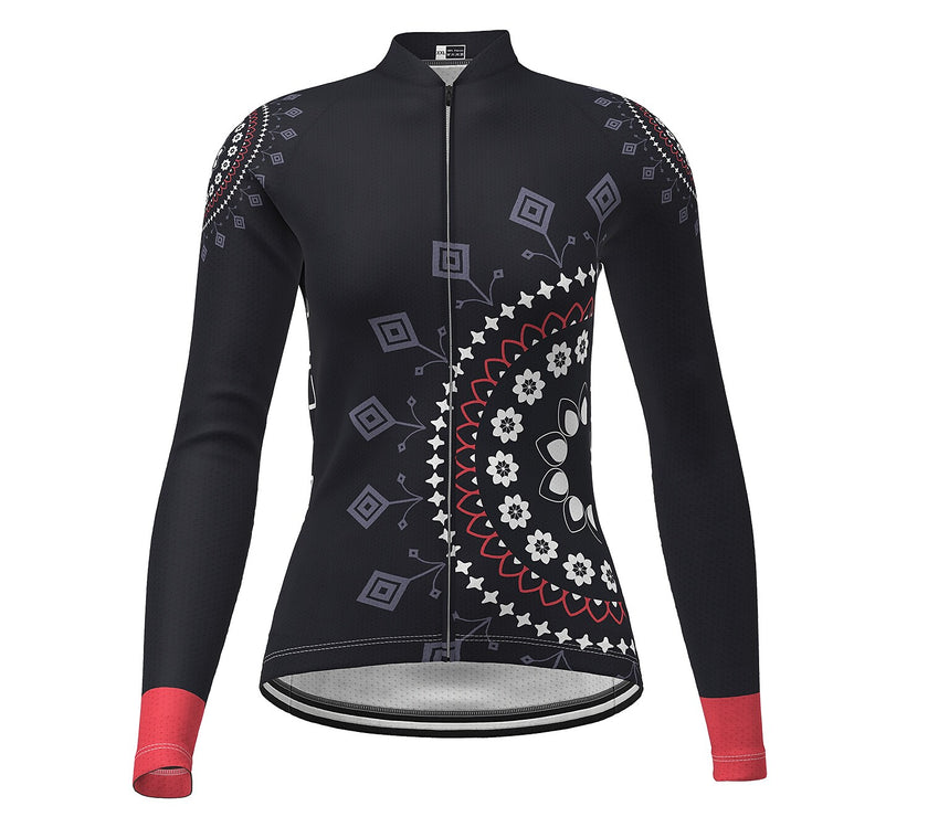 Women's Long Sleeve Cycling Jersey Polyester